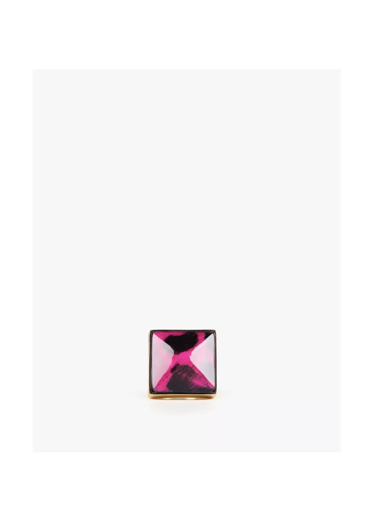 Anillo cristal animal print