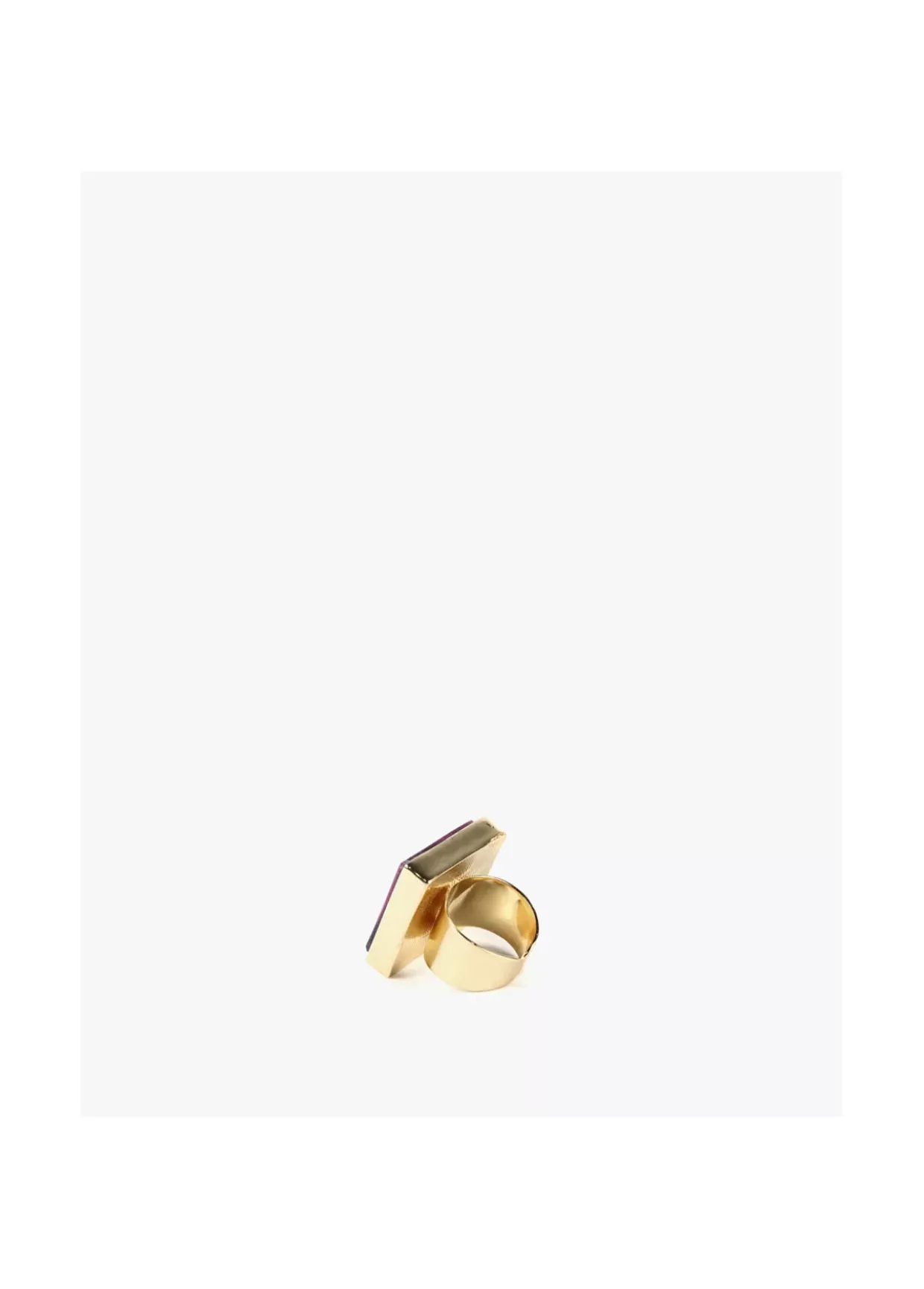 Anillo cristal animal print