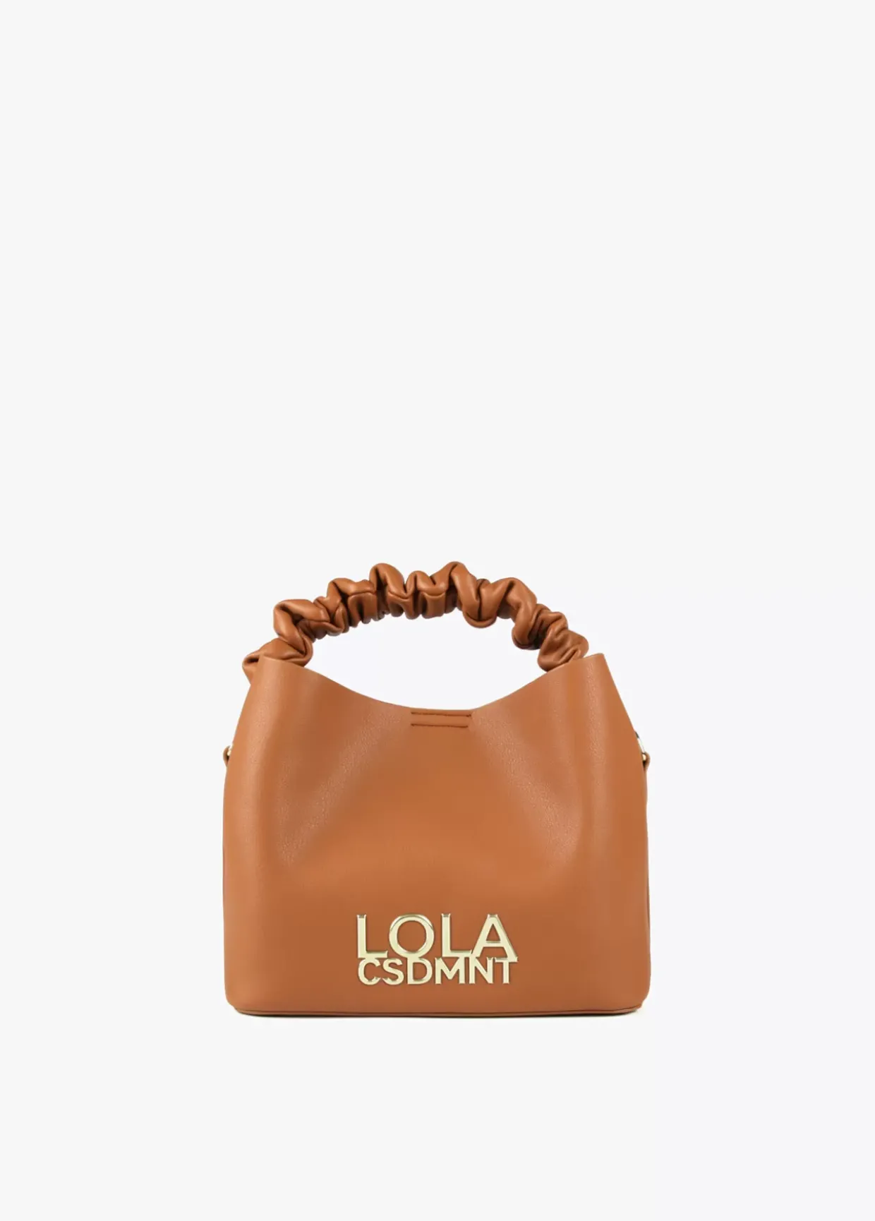 Bandolera con asa fruncida