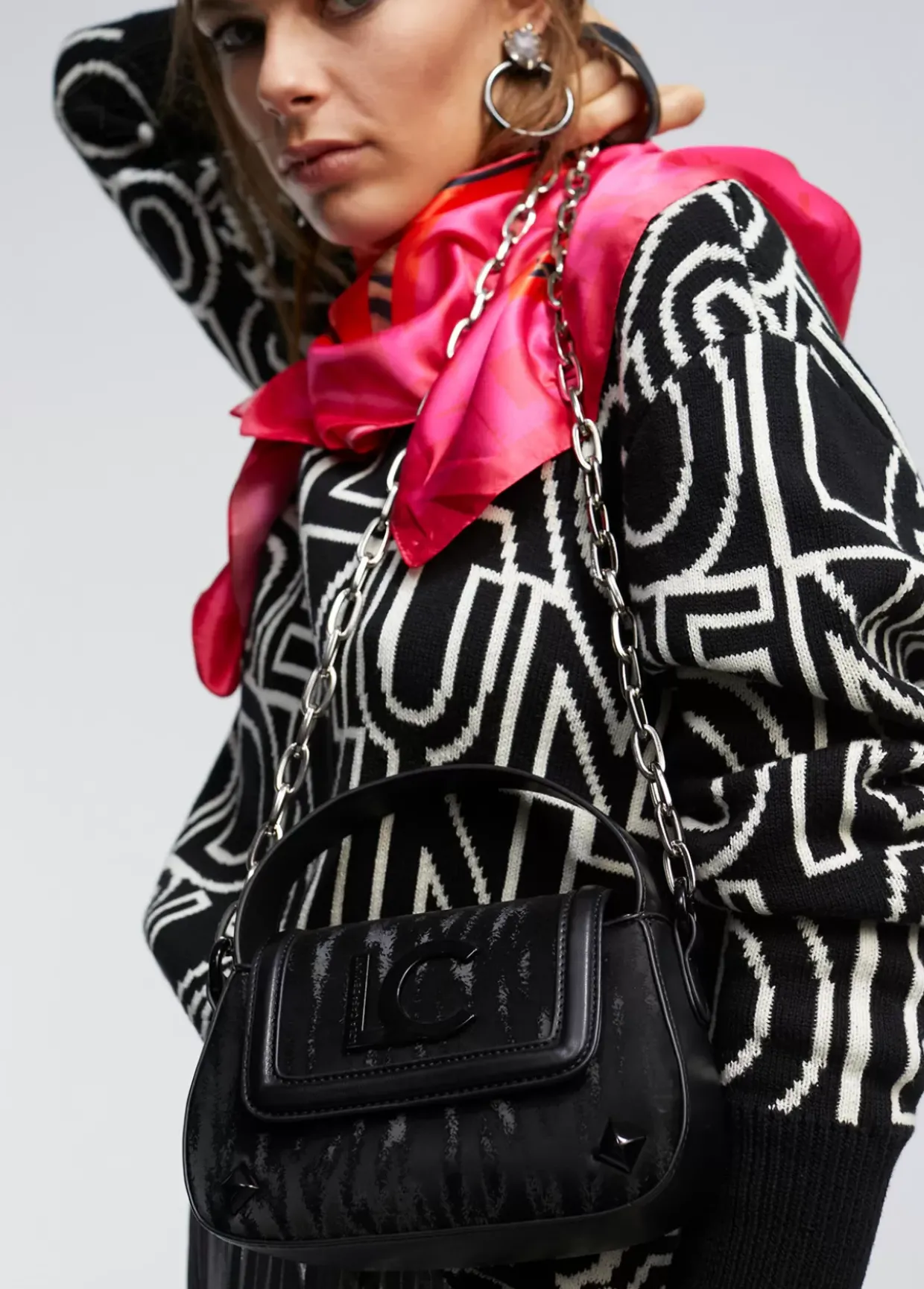 Bandolera estampado zebra