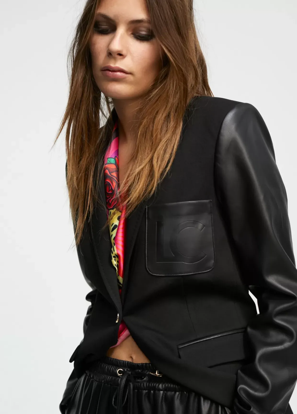 Blazer combinada