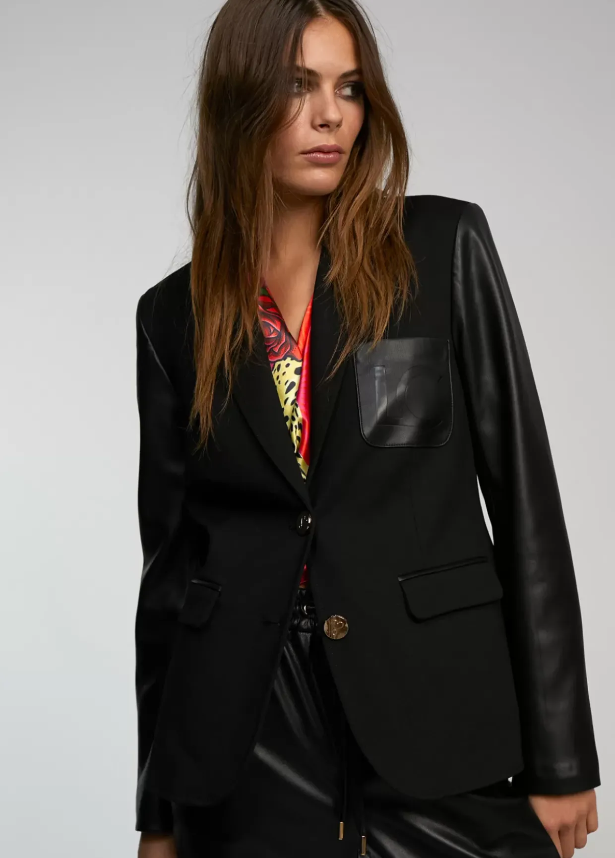 Blazer combinada
