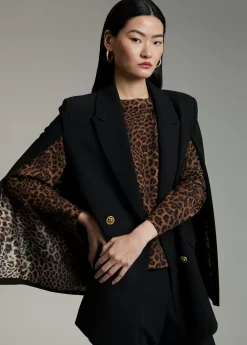 Blazer tipo capa