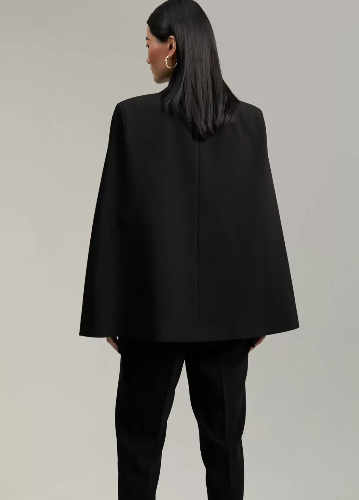Blazer tipo capa