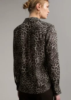 Blusa detalle contraste