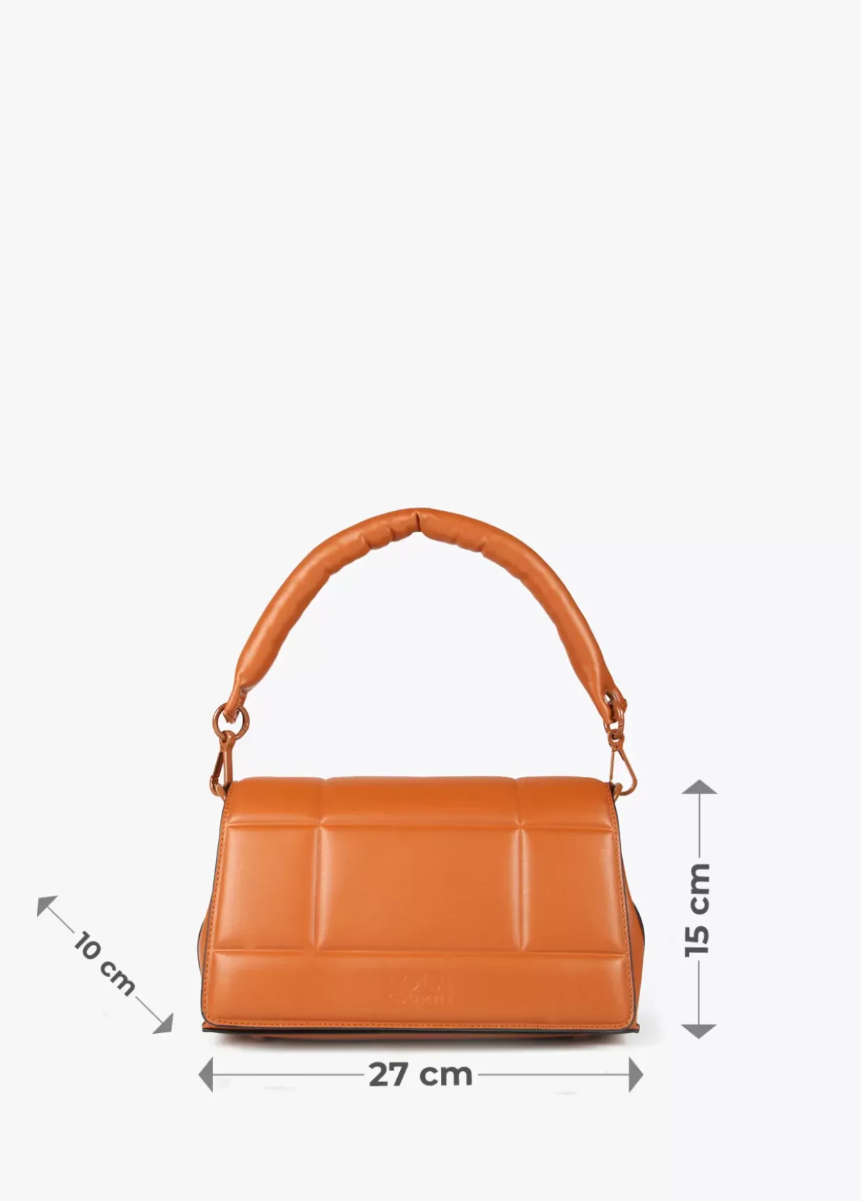 Bolso bandolera acolchada