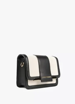 Bolso bandolera bicolor
