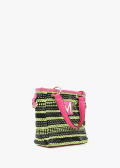 Bolso bandolera bicolor
