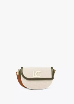 Bolso bandolera materiales combinados