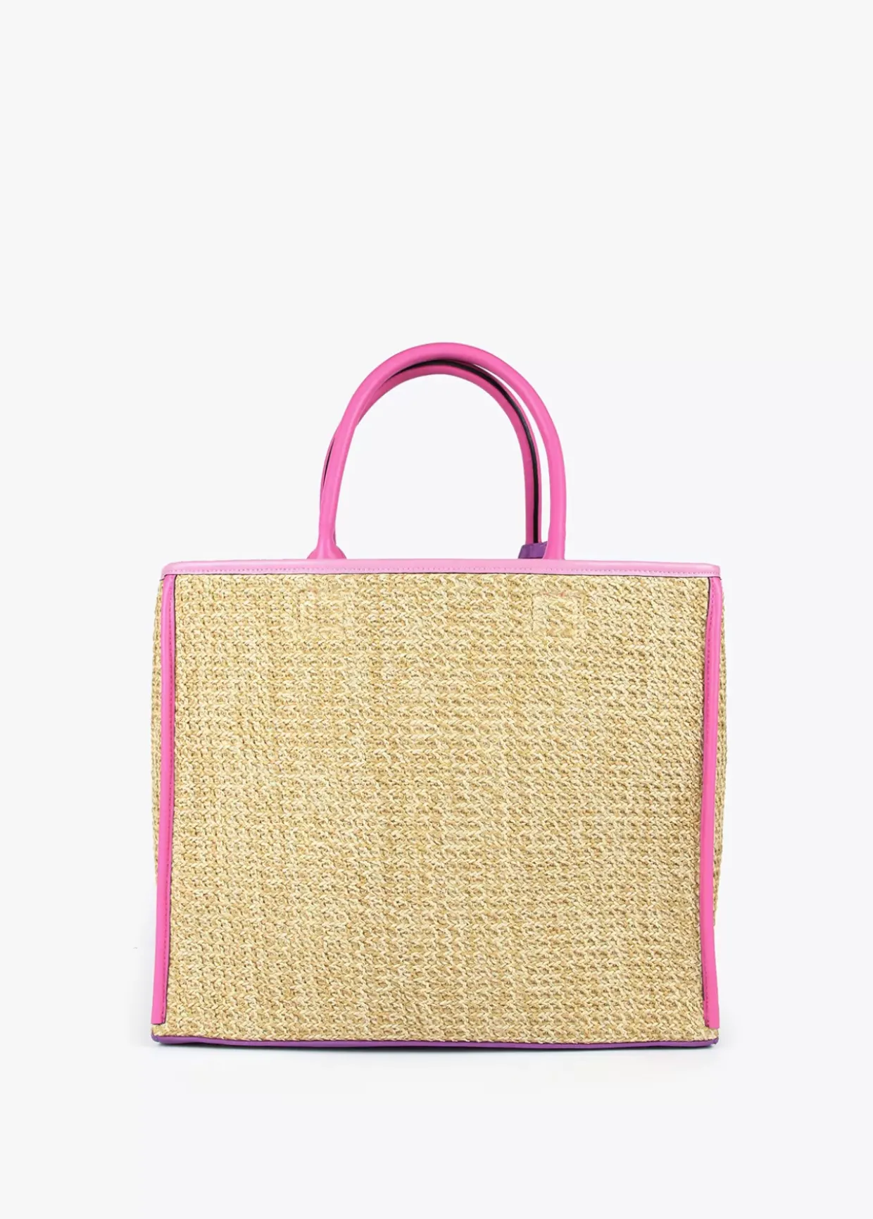 Bolso efecto rafia