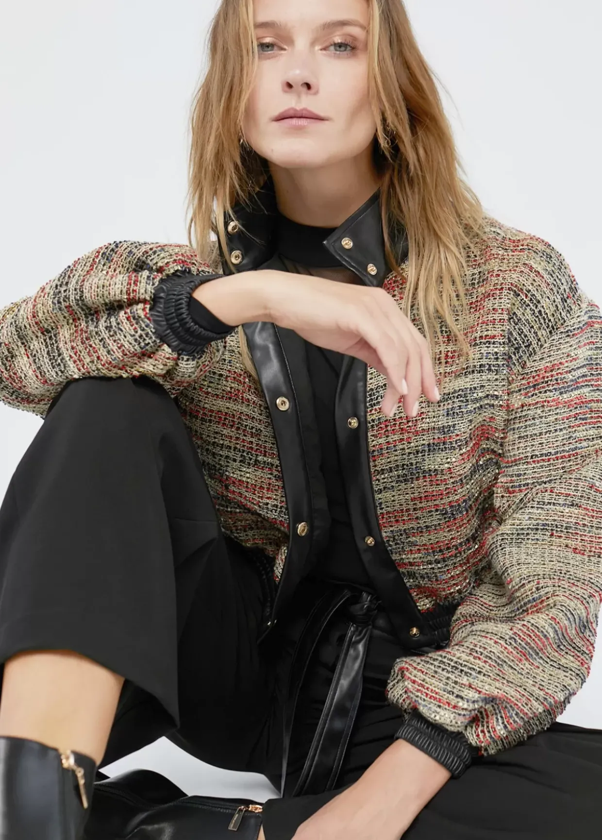 Bomber tweed