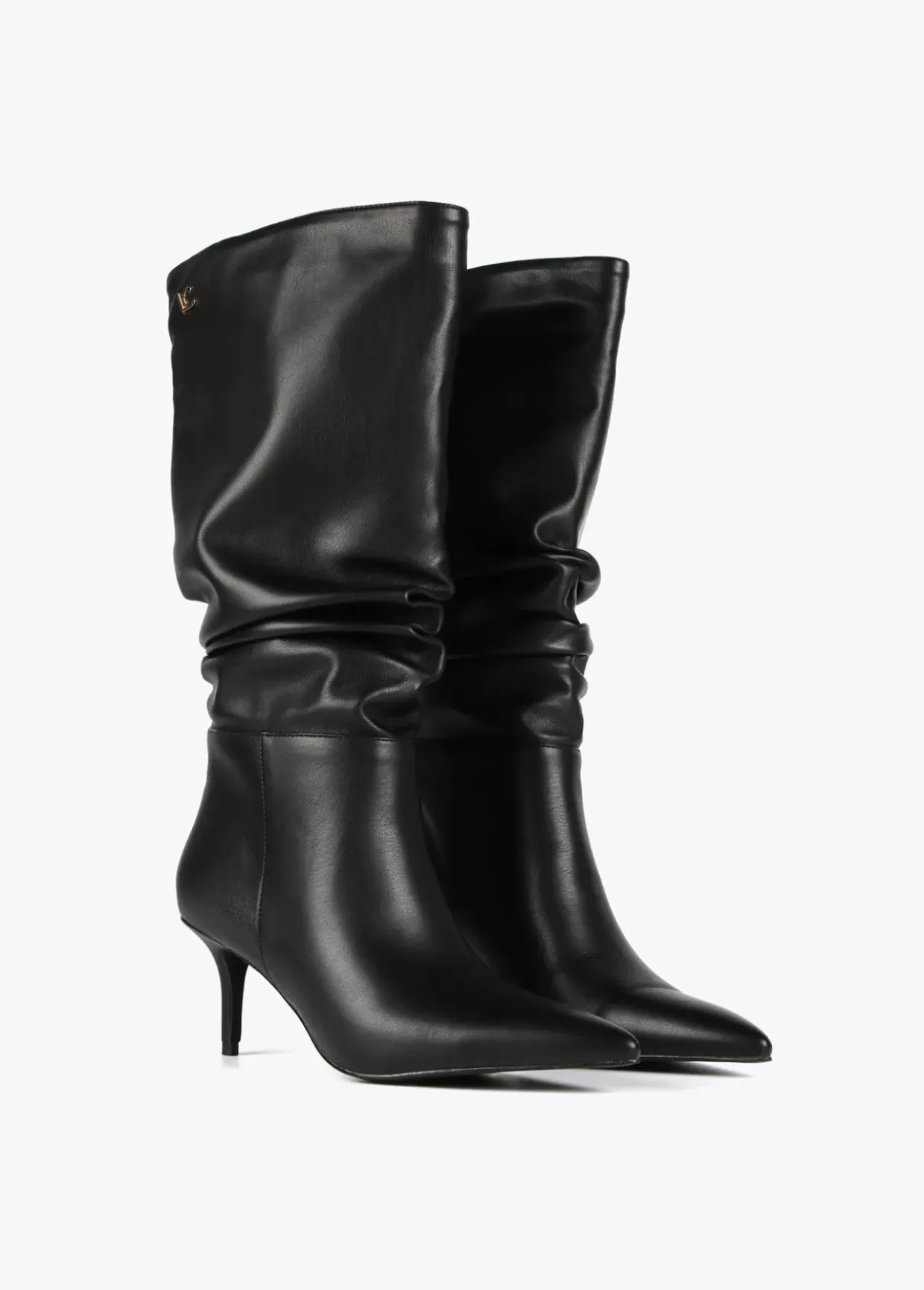 Bota caña fruncida