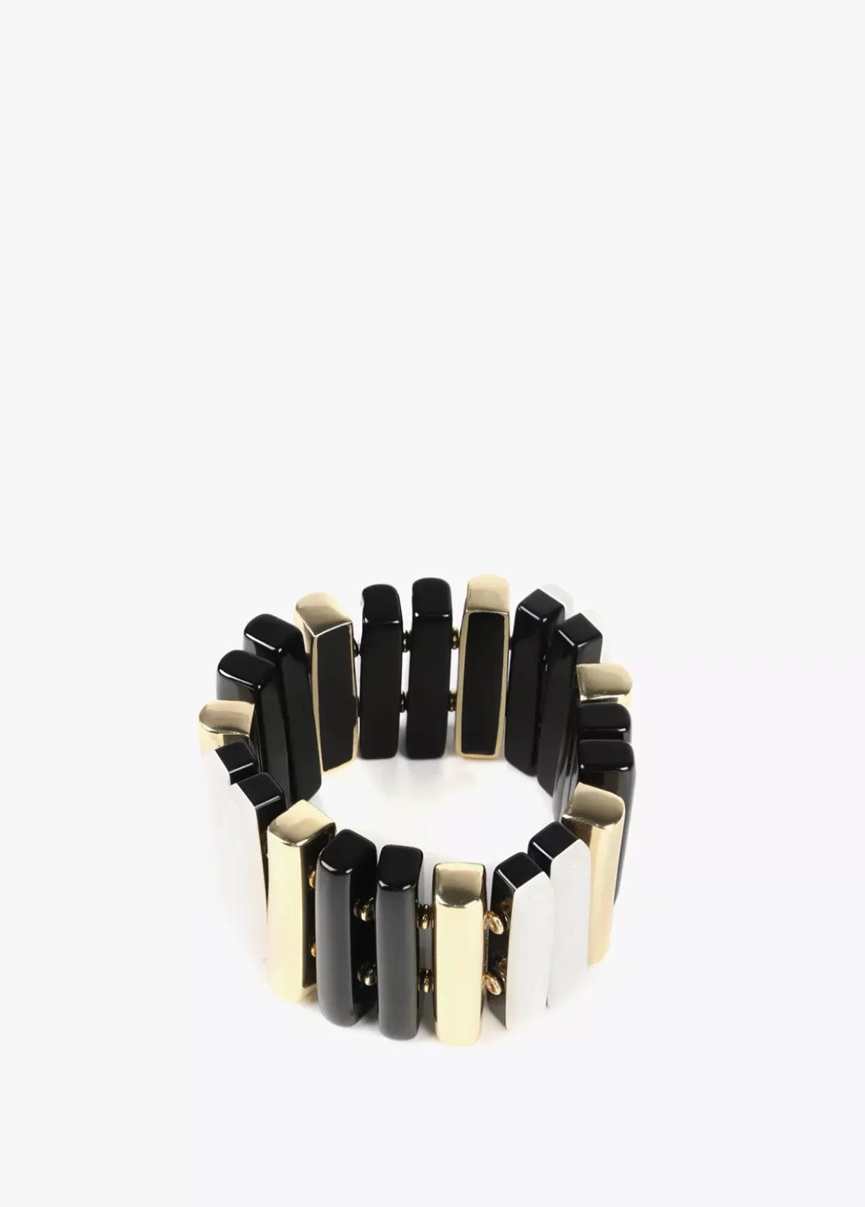 Brazalete piezas tricolor