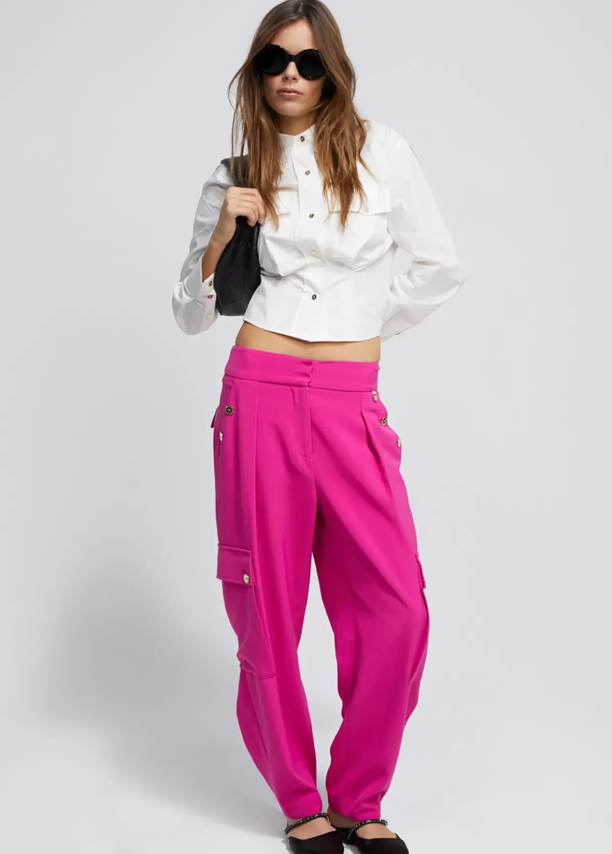 Camisa cropped