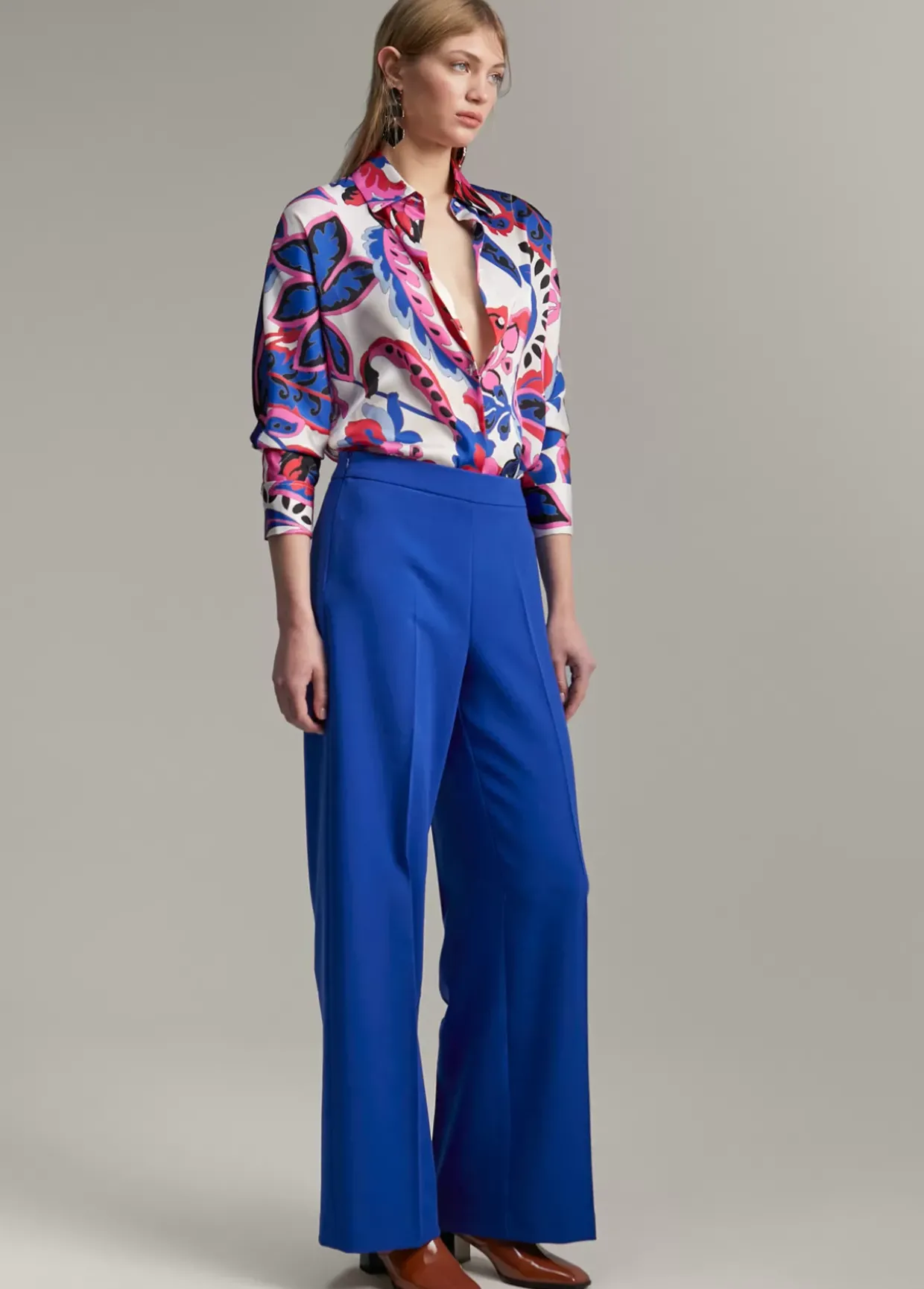 Camisa estampada paisley