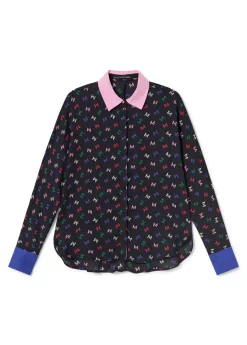 Camisa estampado monograma