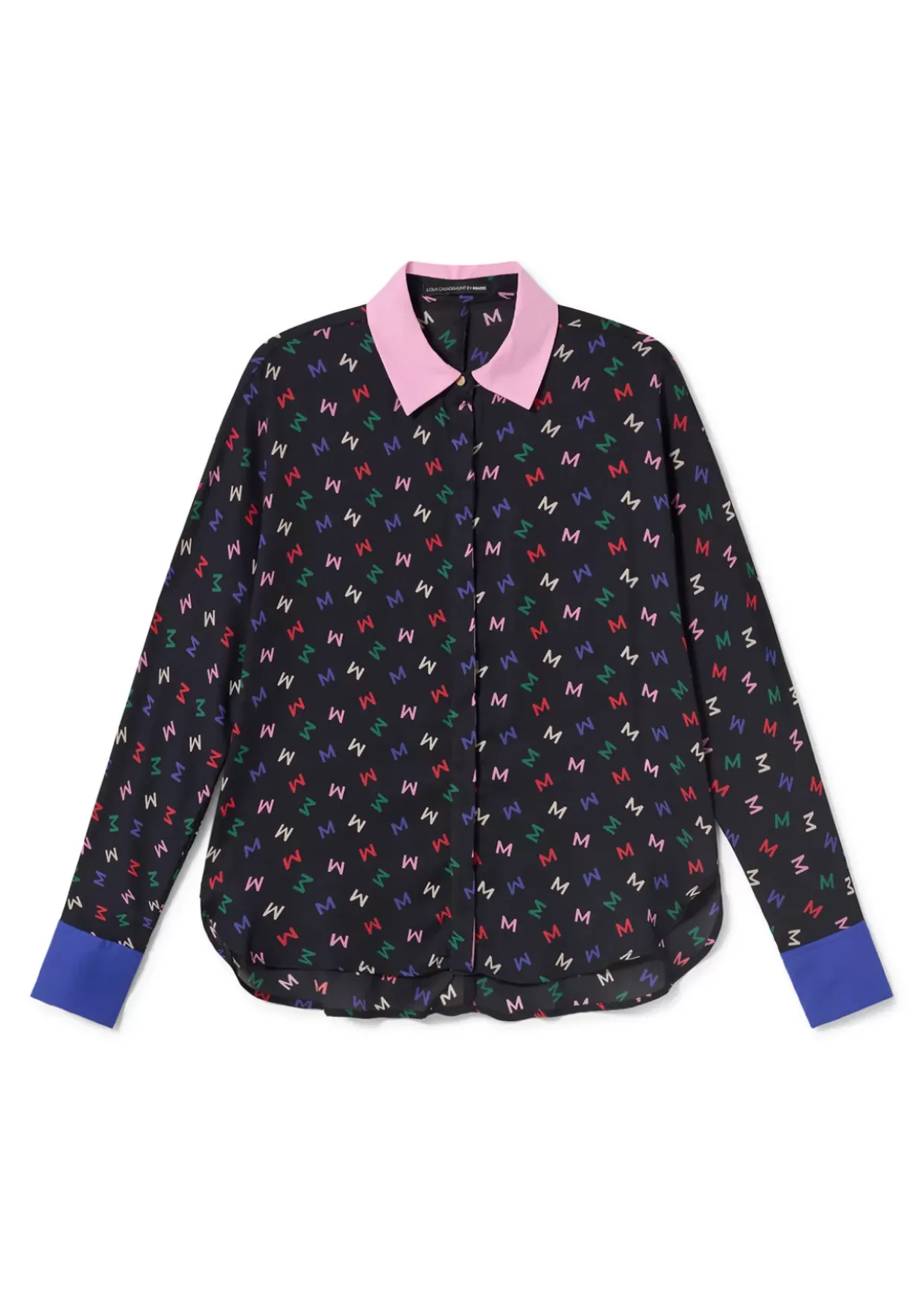 Camisa estampado monograma
