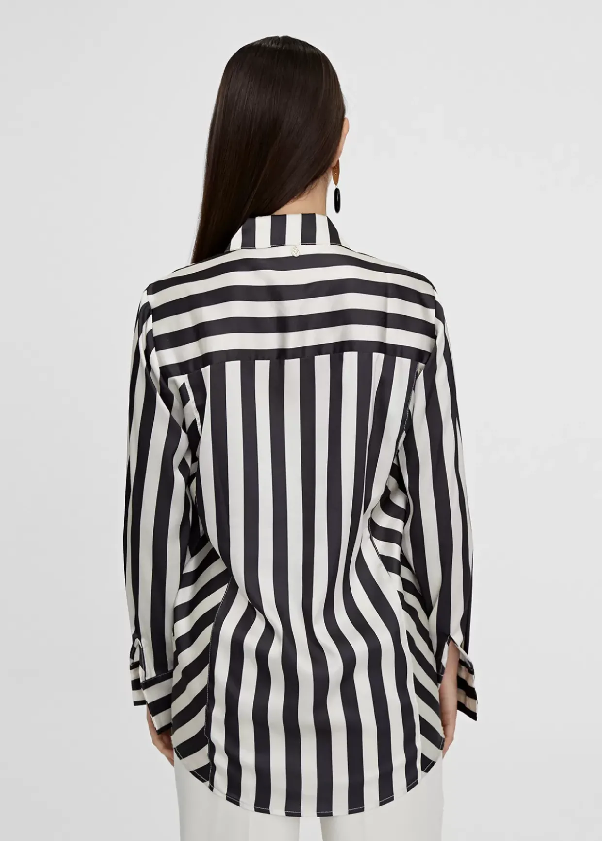 Camisa fluida de rayas