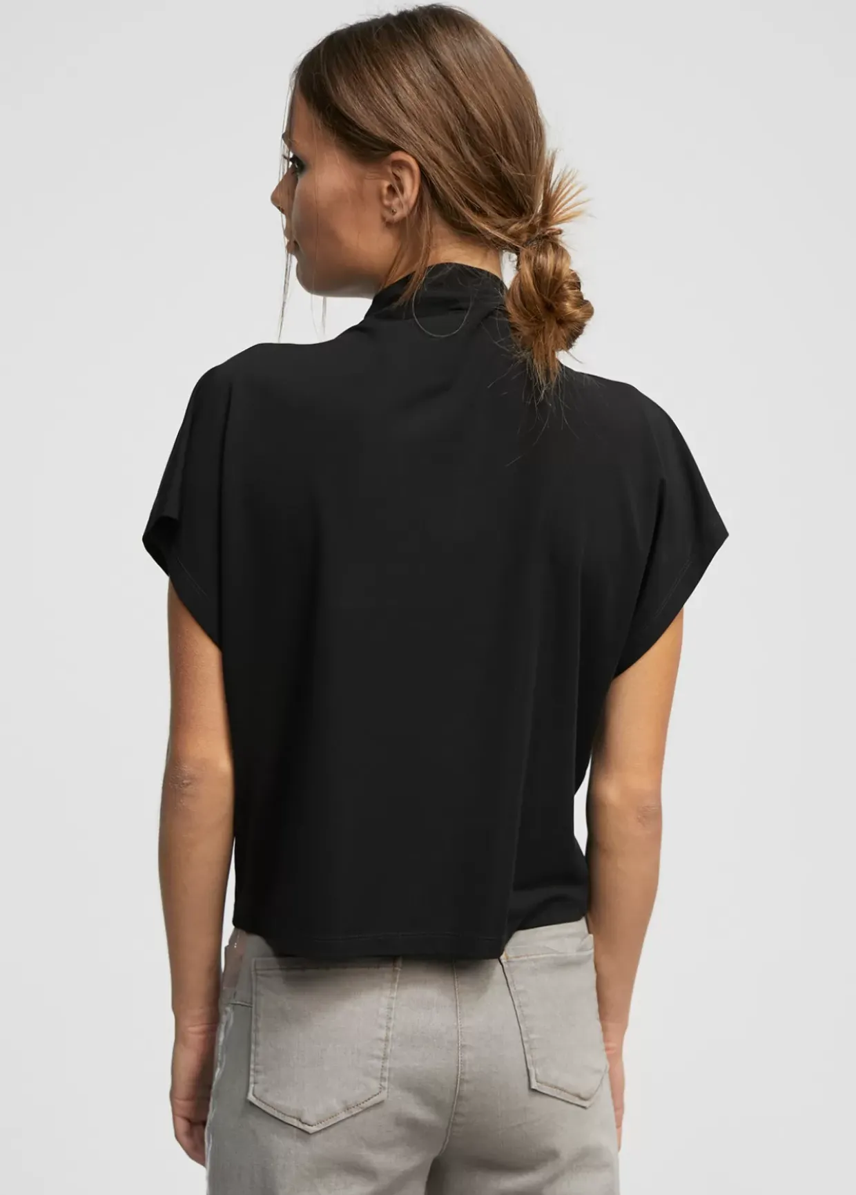 Camiseta cuello perkins