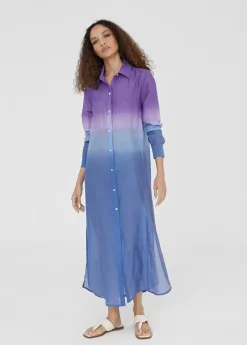 Camisola larga tie dye