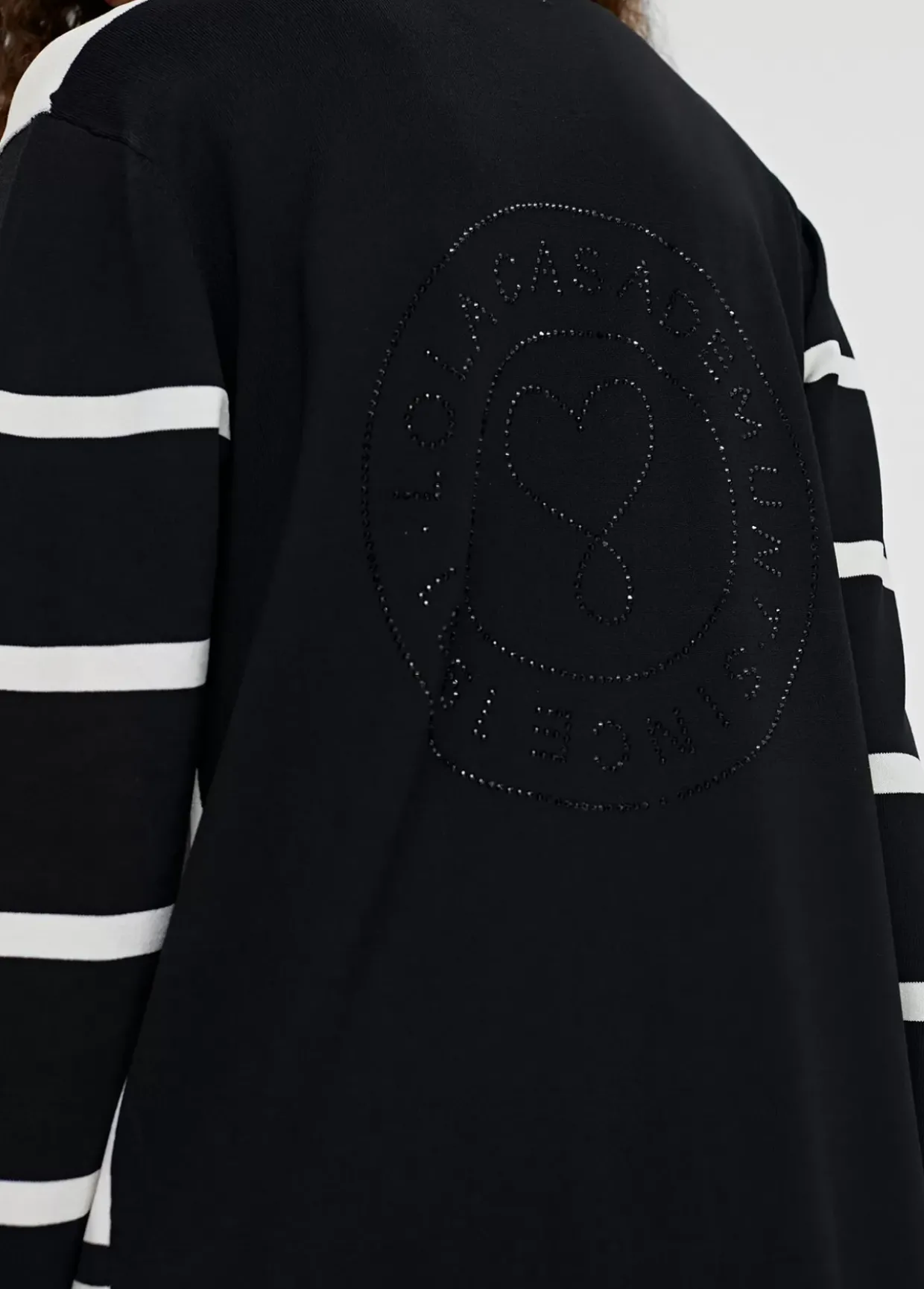 Cardigan punto de rayas