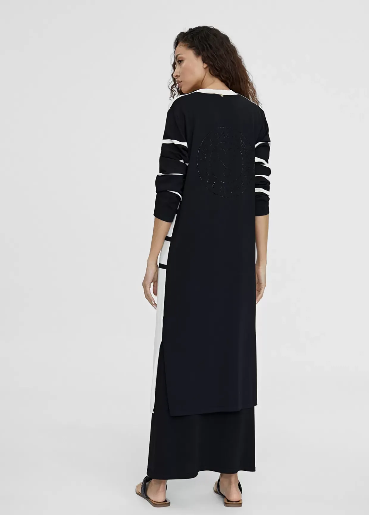 Cardigan punto de rayas