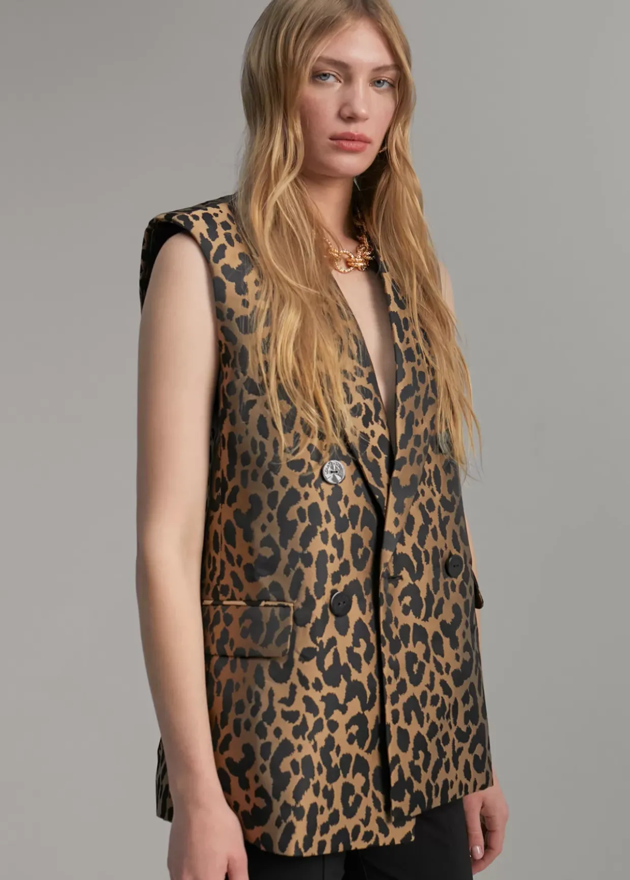 Chaleco animal print