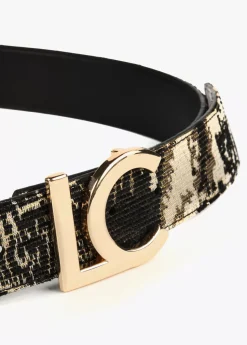 Cinturón jacquard
