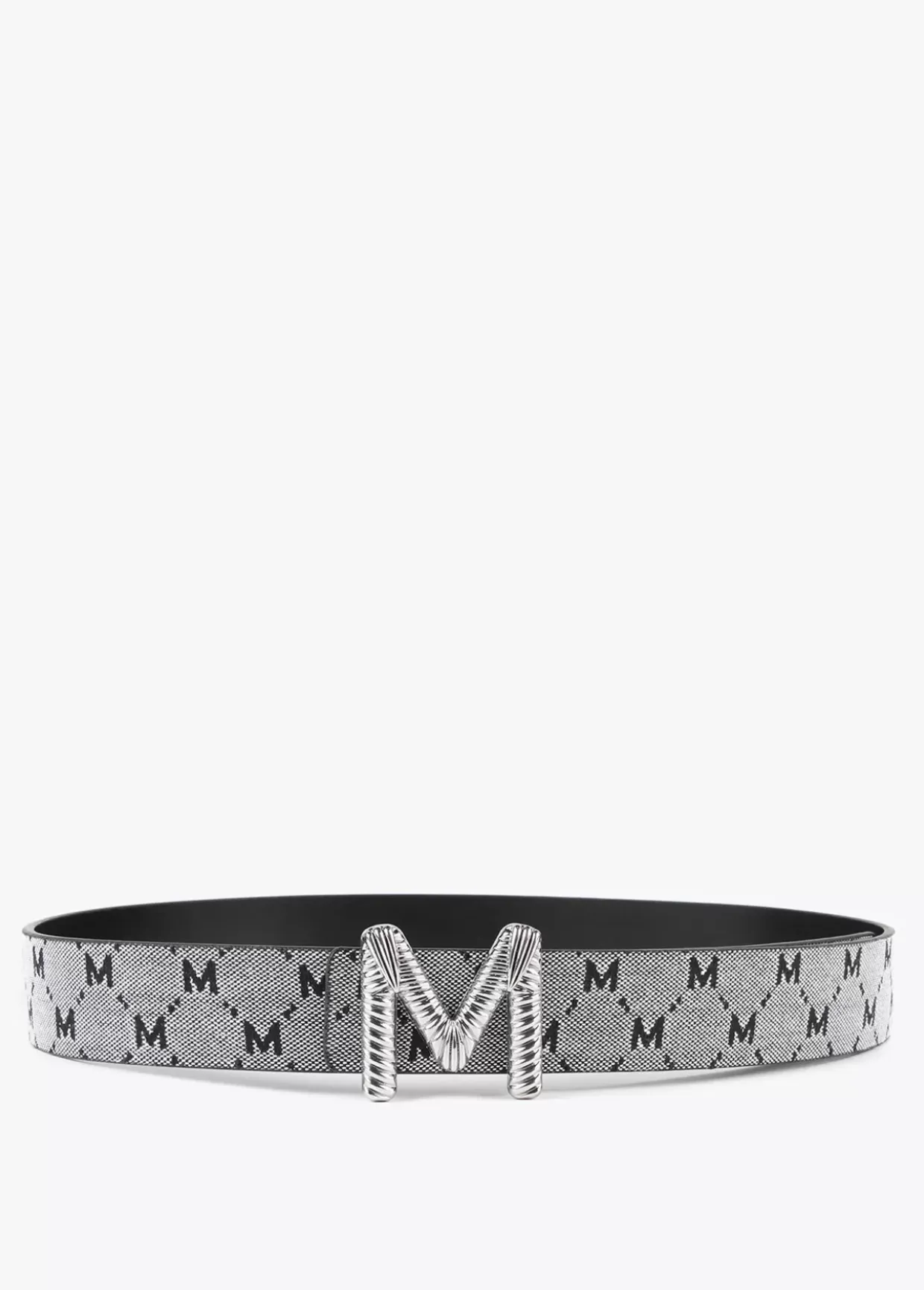 Cinturón reversible gris y negro
