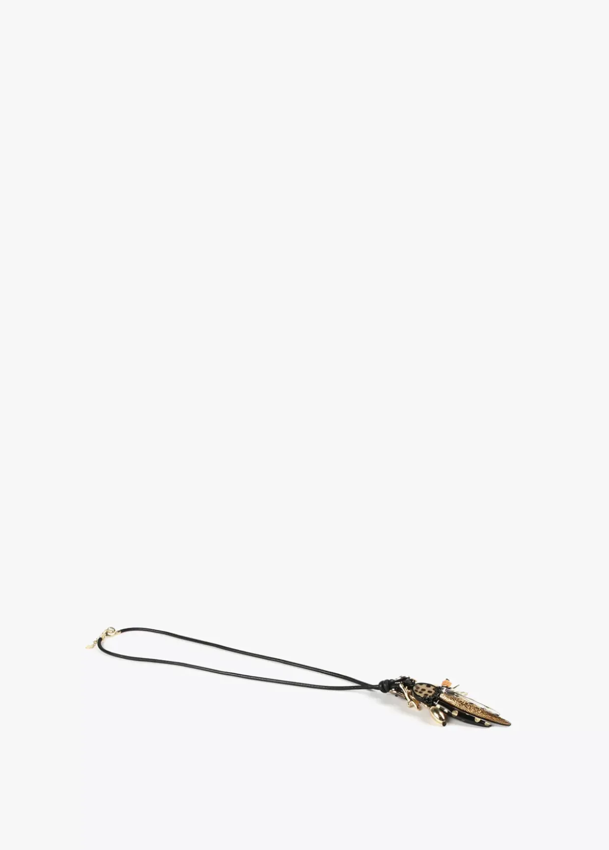 Collar con colgante multi abalorios