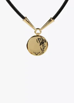 Collar gargantilla medalla