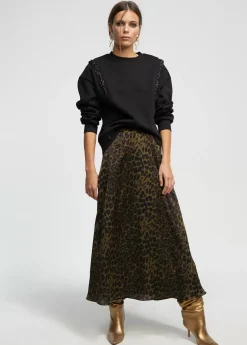 Falda estampado animal print