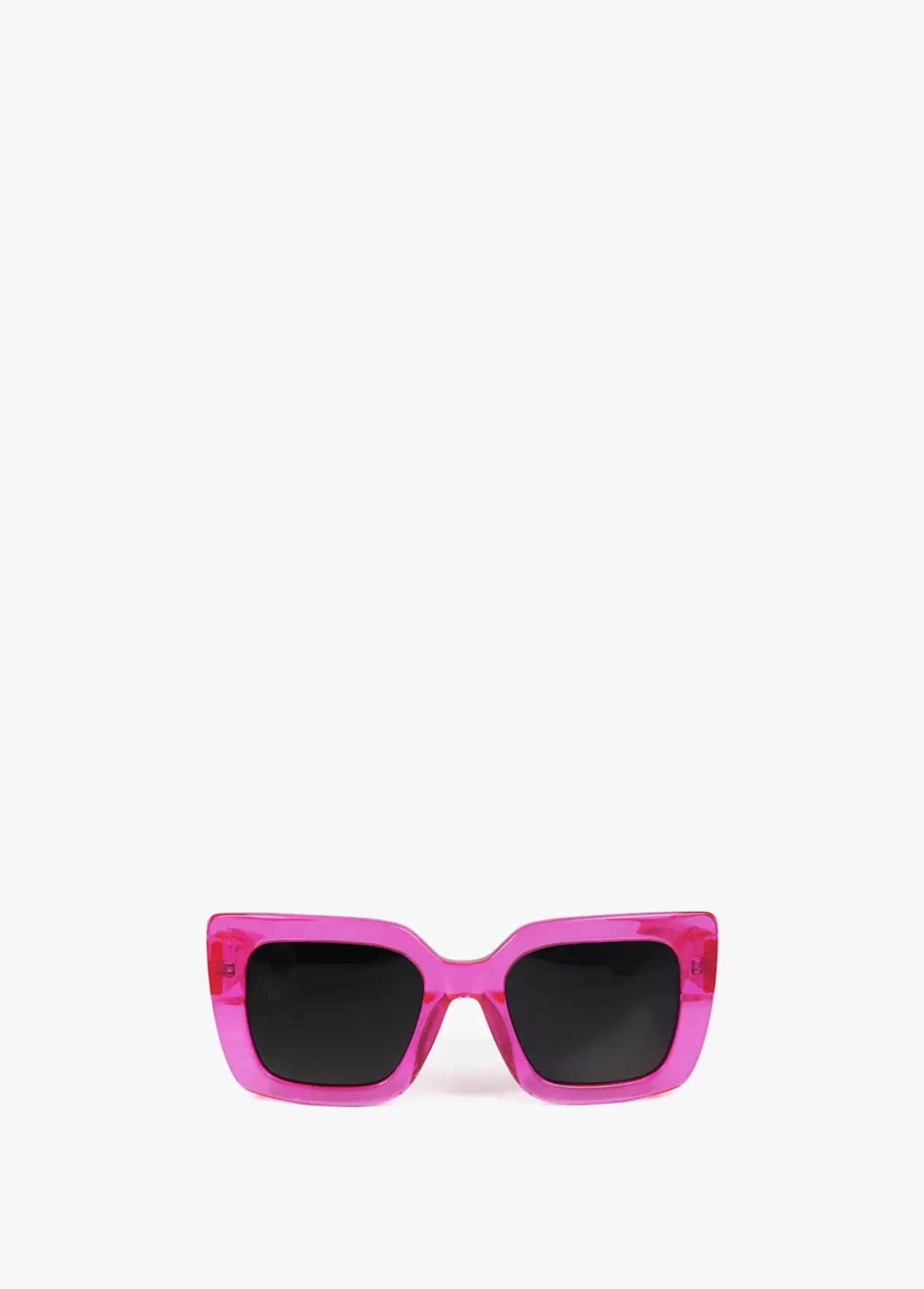 Gafas de sol fabricadas en acetato con forma cuadrada. Varillas personalizadas.