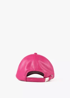 Gorra efecto piel