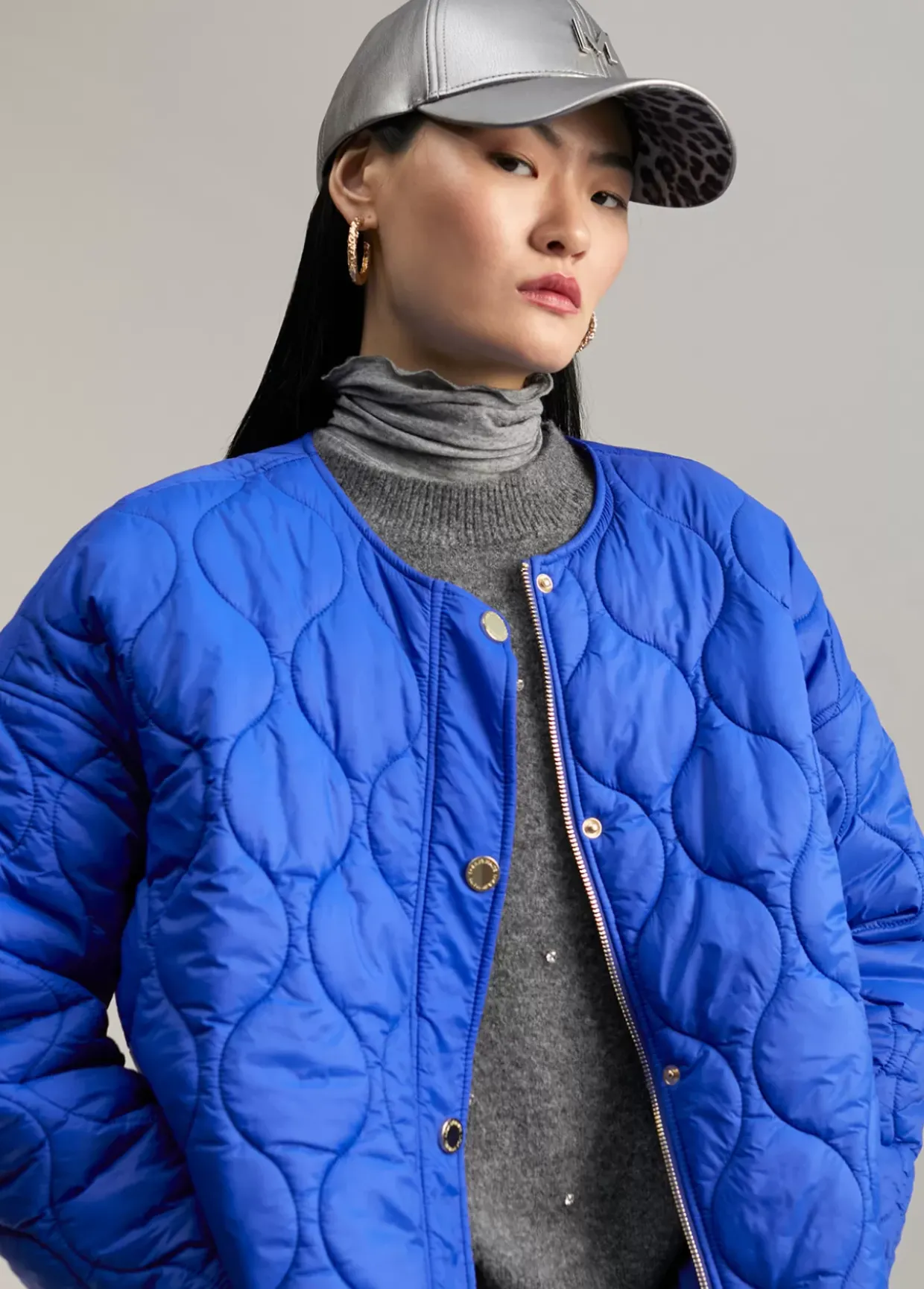 Gorra metalizada