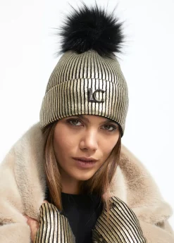 Gorro dorado