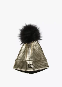 Gorro dorado