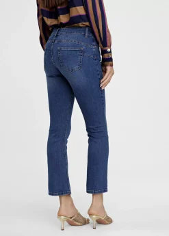 Jeans azul campana