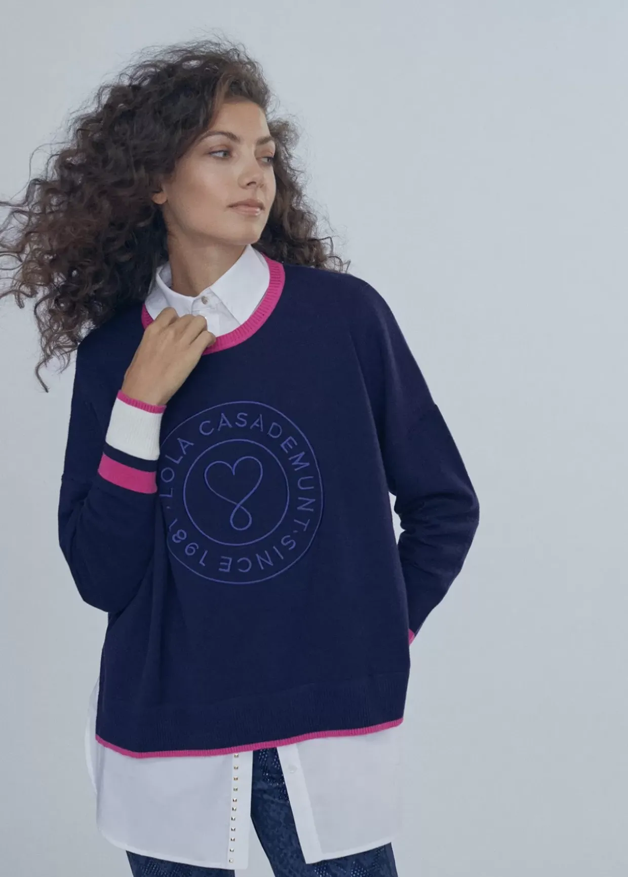Jersey azul | Ropa | Lola Casademunt