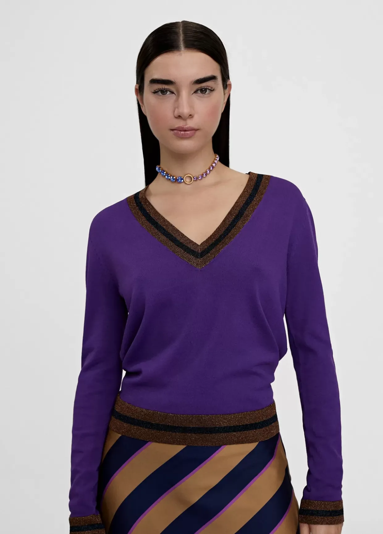 Jersey punto lurex