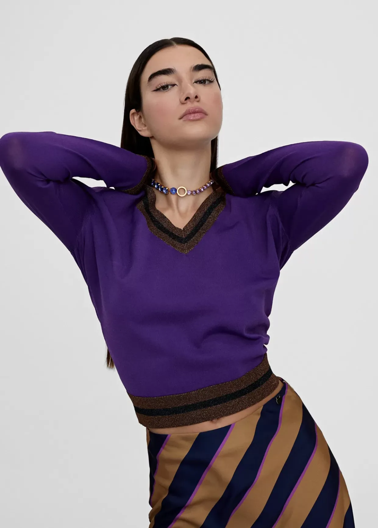 Jersey punto lurex