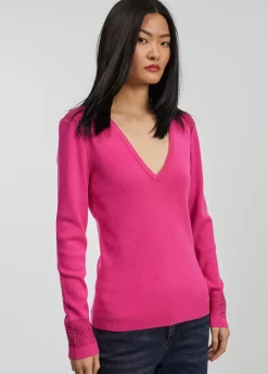 Jersey punto strass