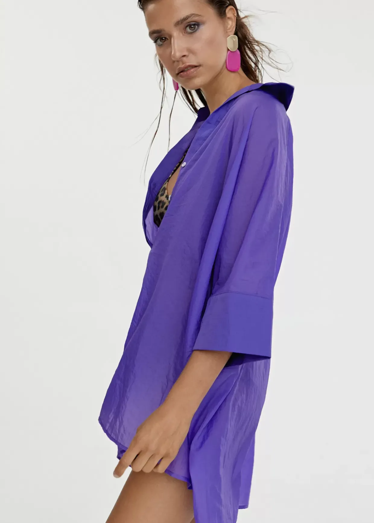 Kaftan corto kimono