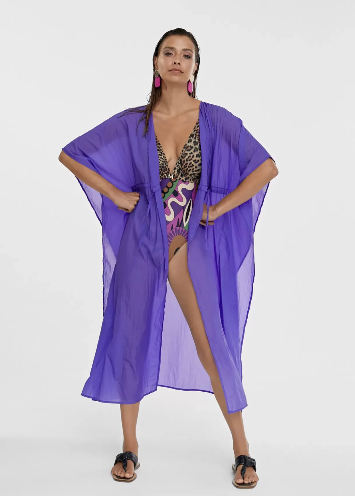 Kaftan largo ajustable