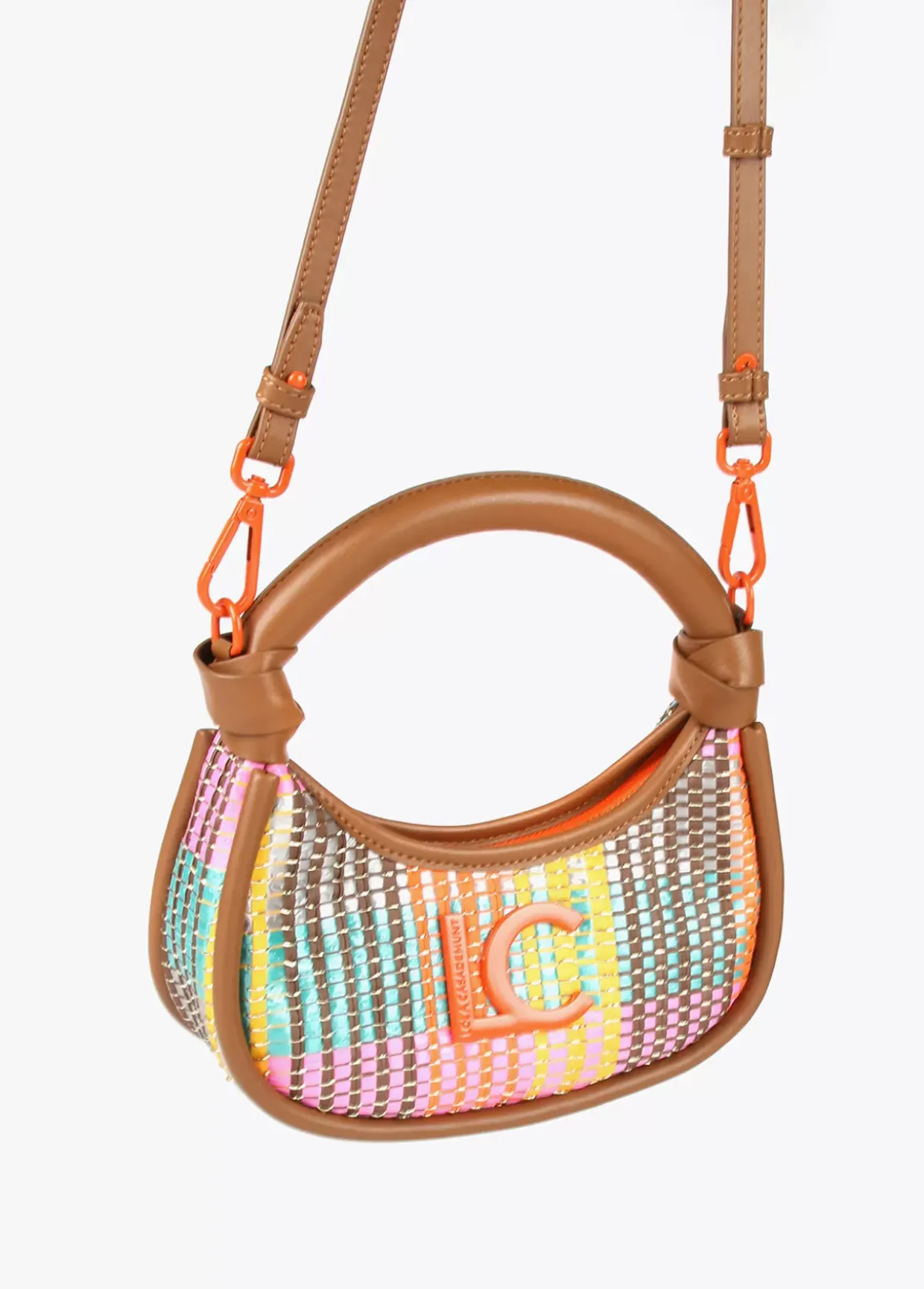 Mini bandolera multicolor