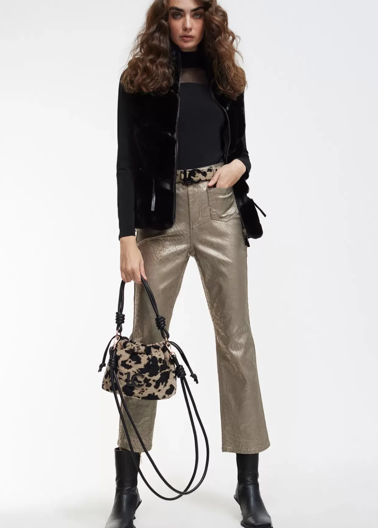 Pantalón animal print