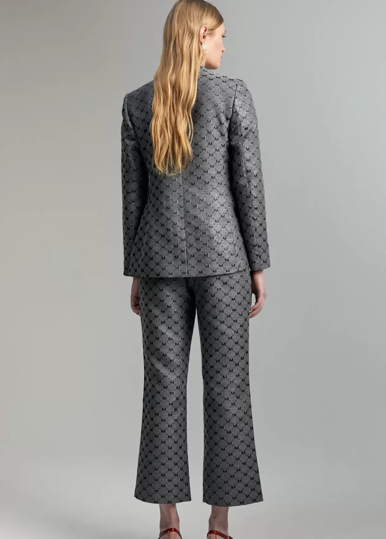 Pantalón jacquard monograma