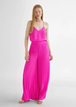 Pantalón plisado