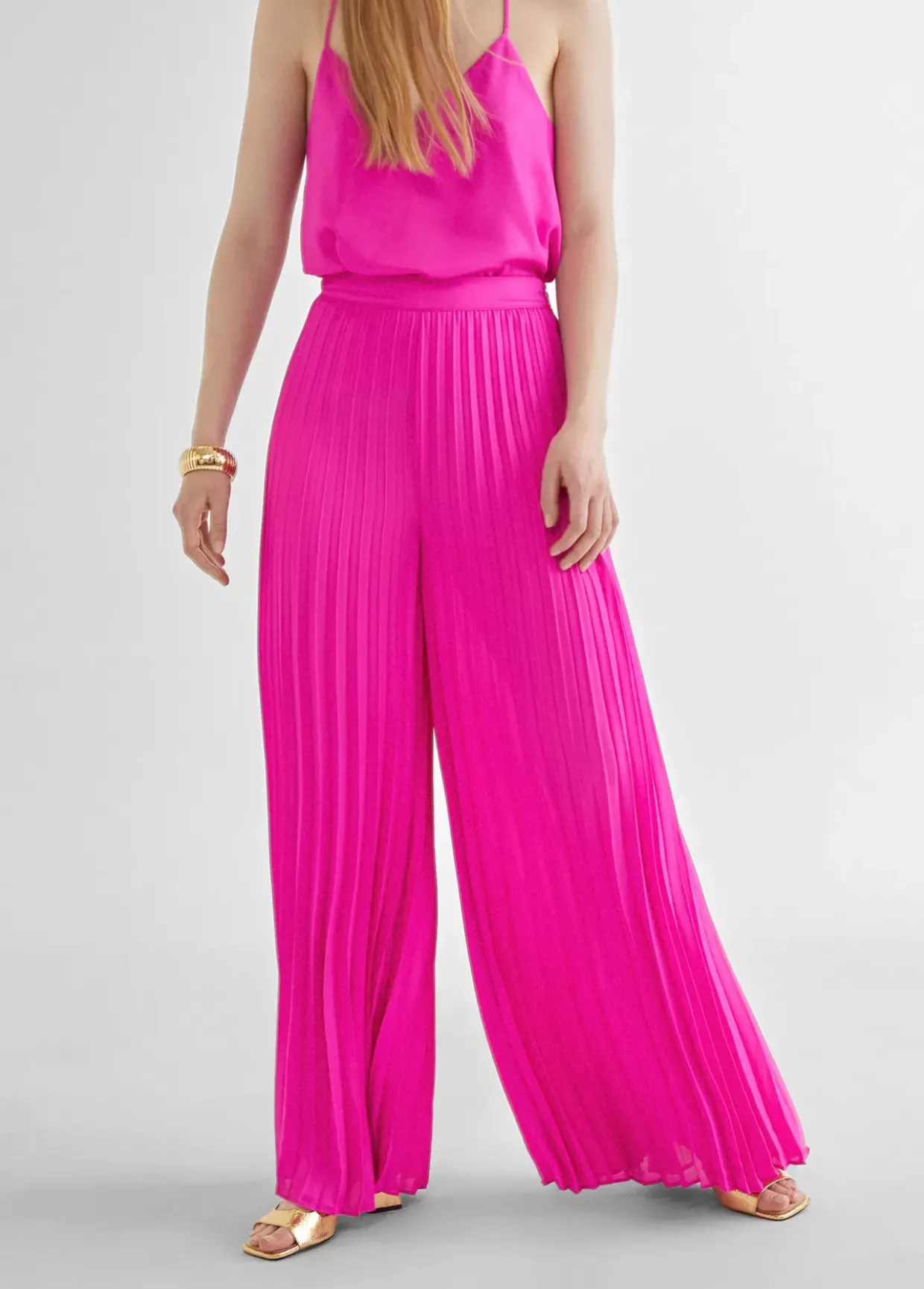 Pantalón plisado