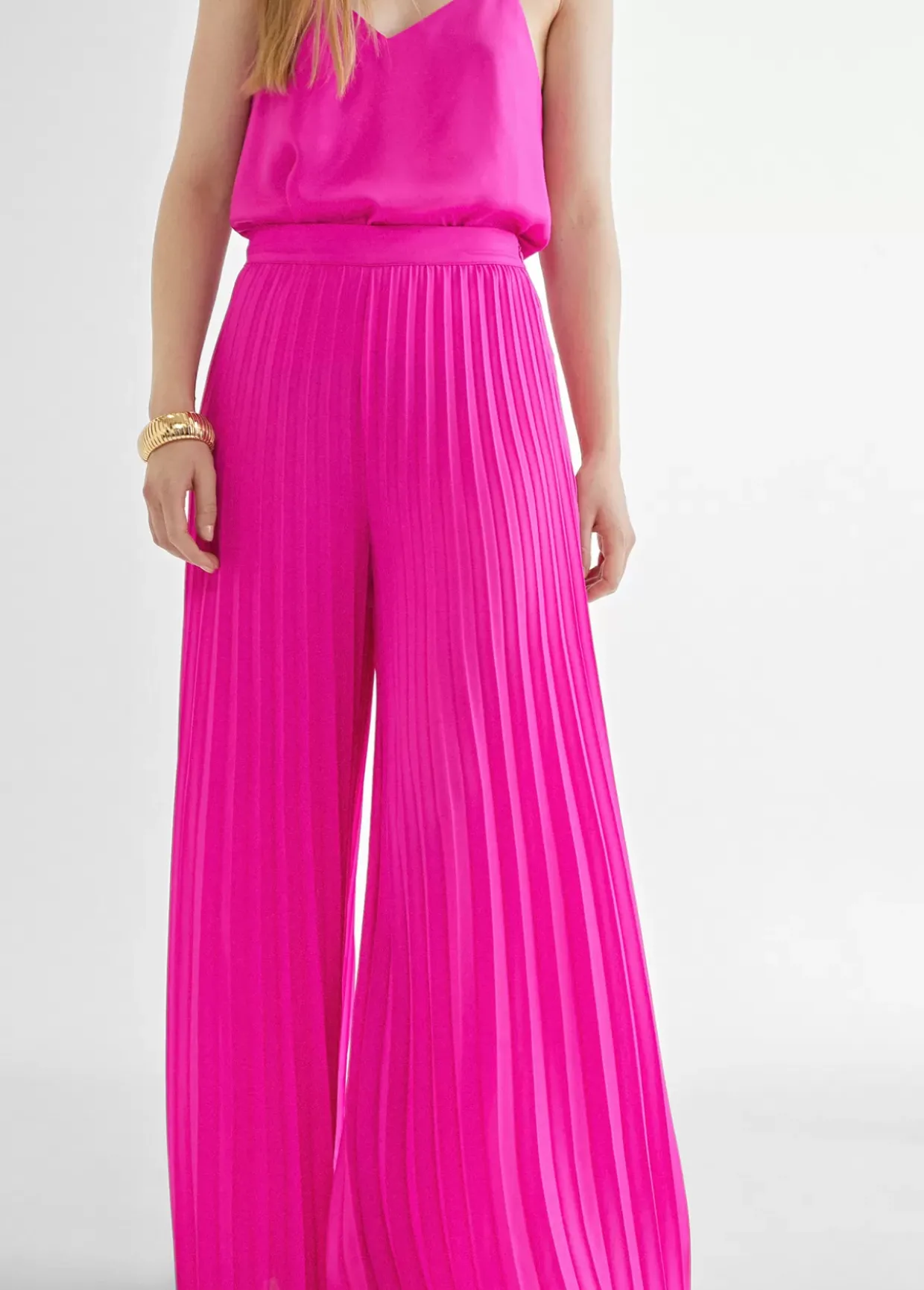 Pantalón plisado
